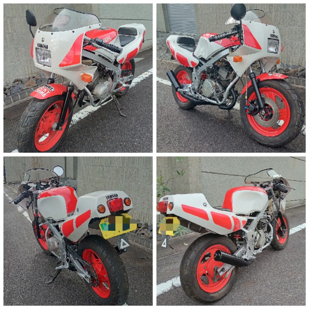 YAMAHA YSR80（1986）：缶スプレーで蘇ったワークスストロボ魂 